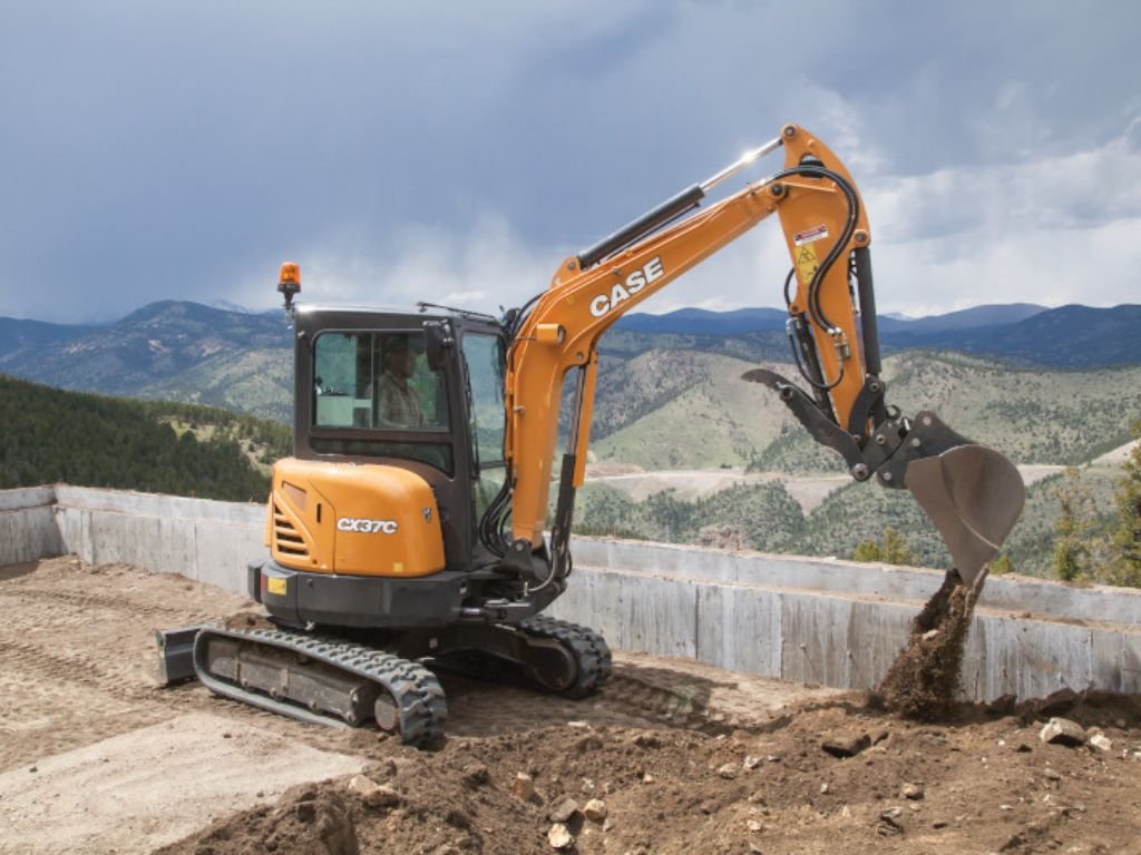 CASE equipment for all types of excavation projects.